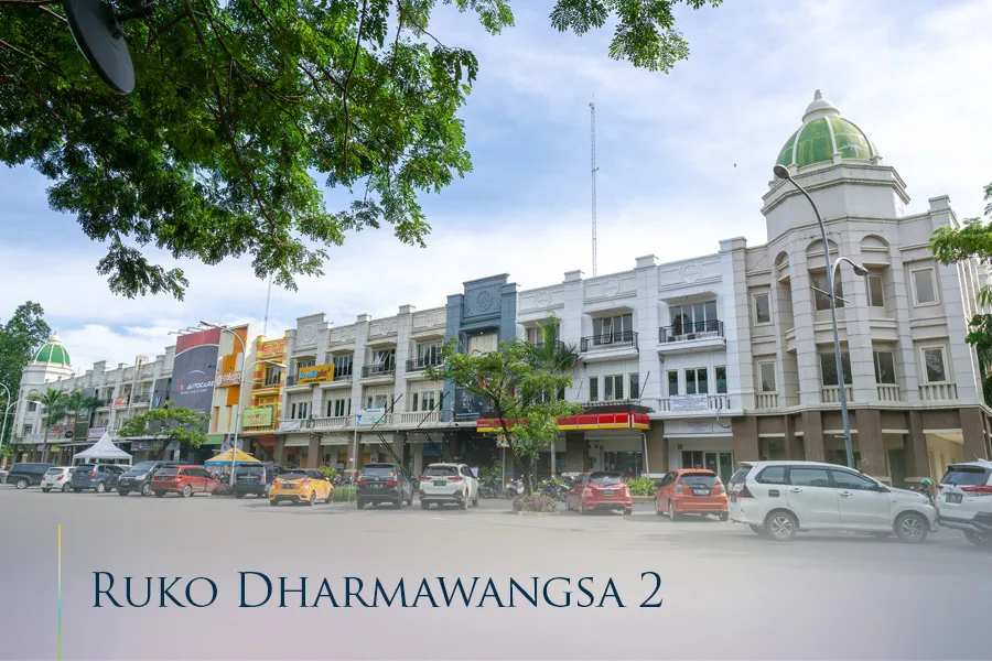 Suasana ruko tematik Grand Taruma